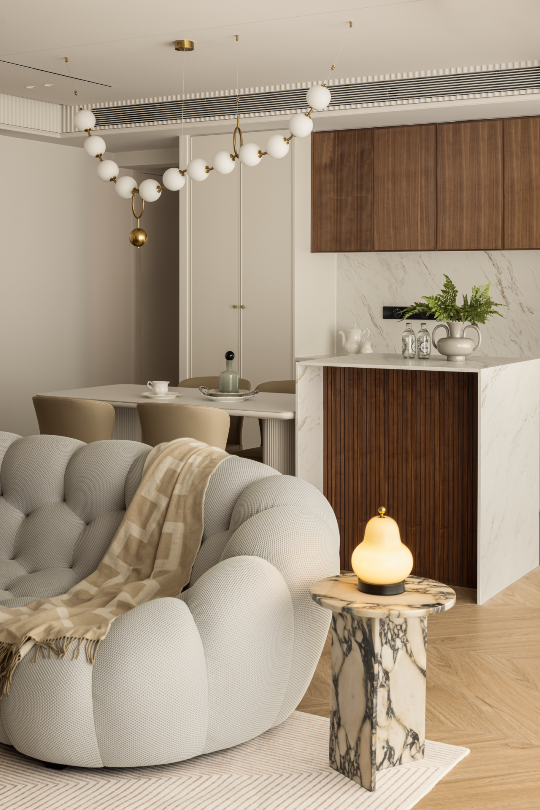 现代法式 · 舒适温馨空间-20