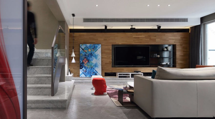 樾.界——200㎡南京跃层简约住宅-31