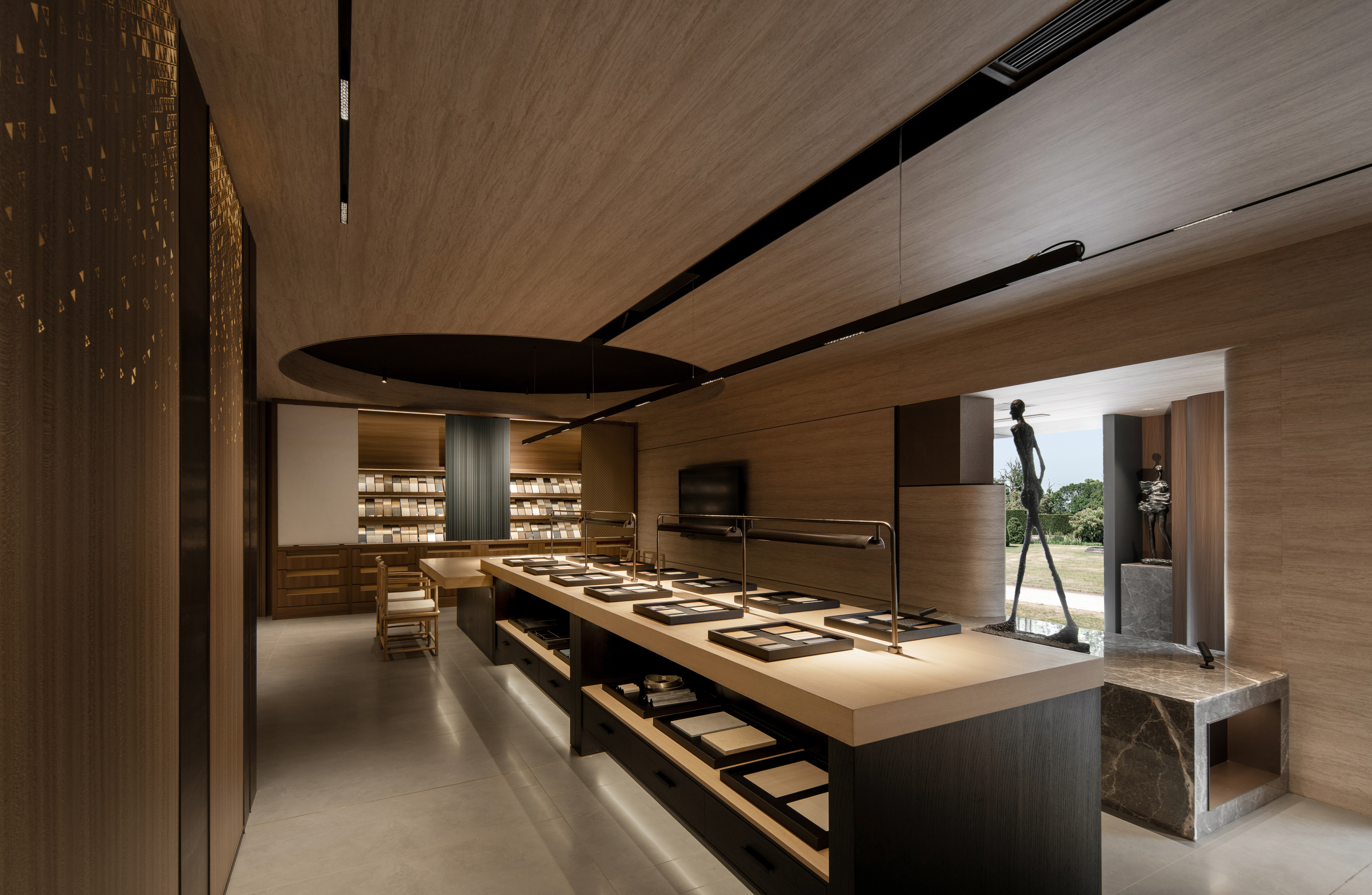 沈阳绿萝复合板艺术展厅丨中国沈阳丨QI'S建筑设计师事务所-15