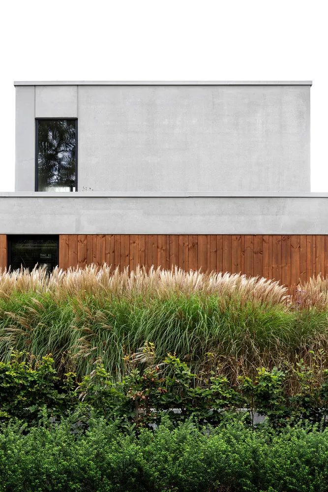 比利时混凝土住宅,温暖现代的可持续发展之家-19