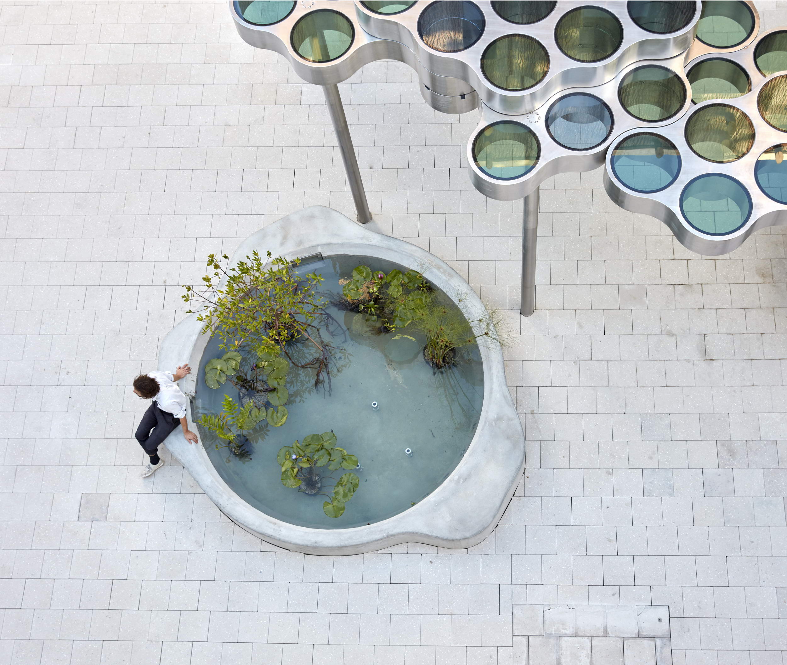 迈阿密“云”雕塑棚架——自然与都市的和谐交融-21