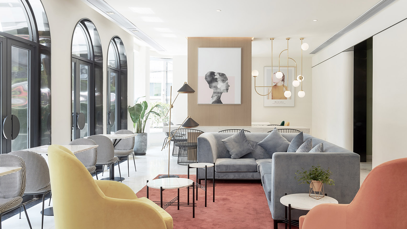 隐隅酒店 · 简约色彩的灵动空间改造-46