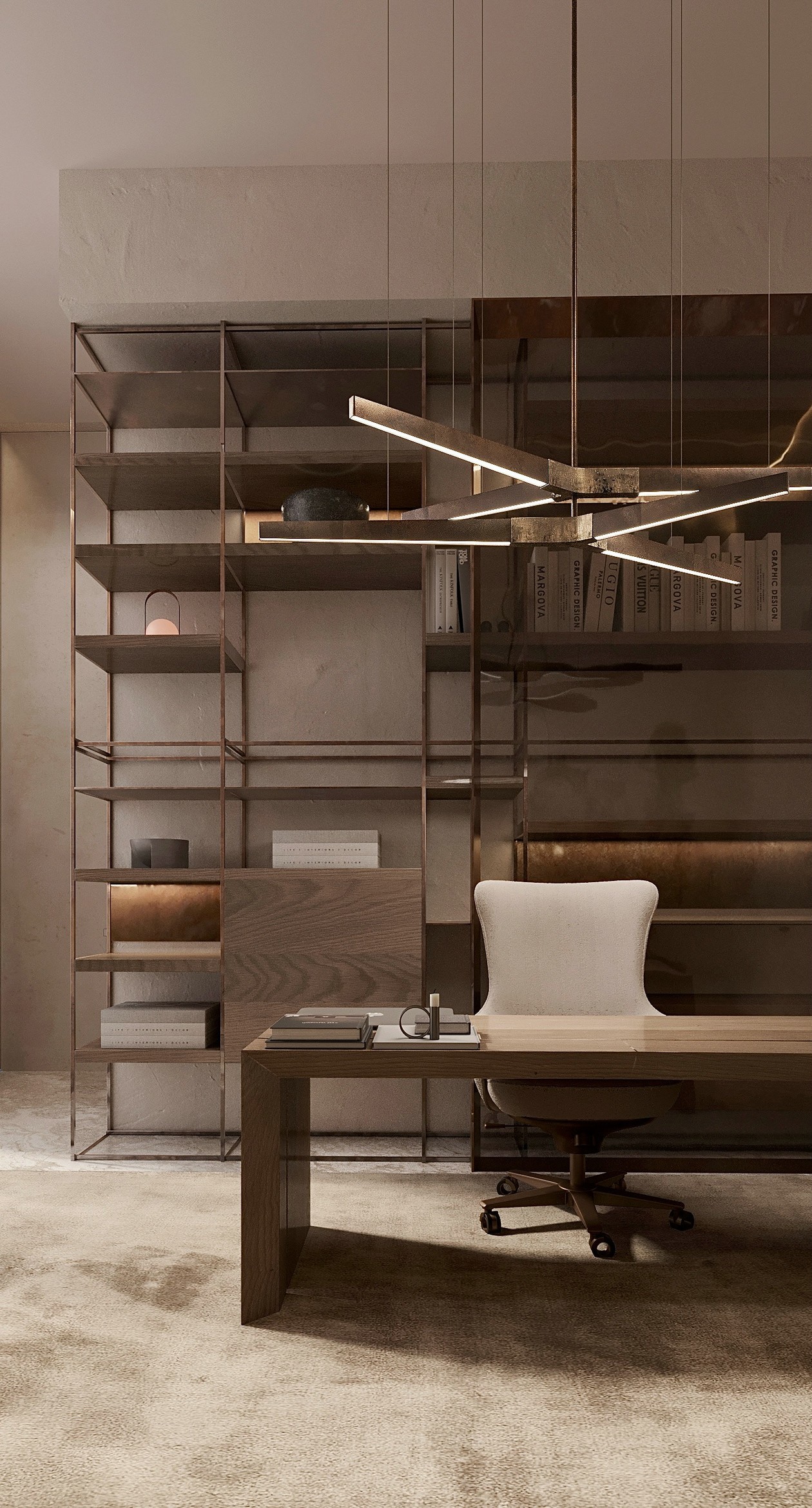 灰色系别墅设计 高级精致范儿！-16