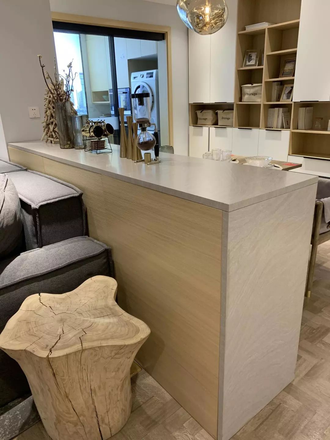 打造时尚玄关,隔断设计技巧解析-45