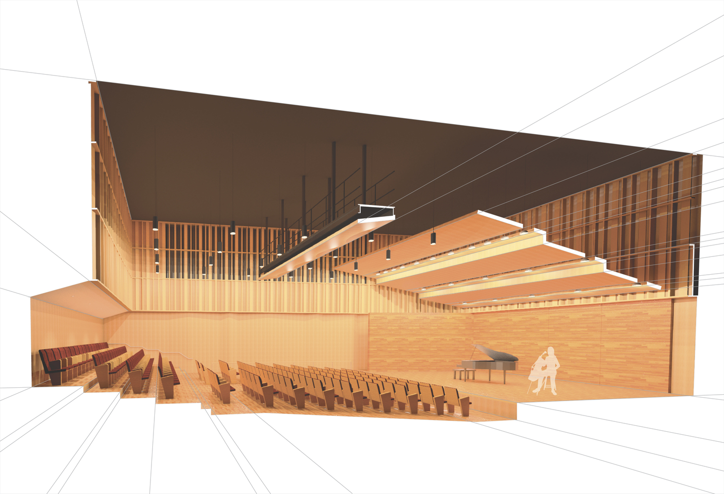 芝加哥州立大学艺术人文大楼-35