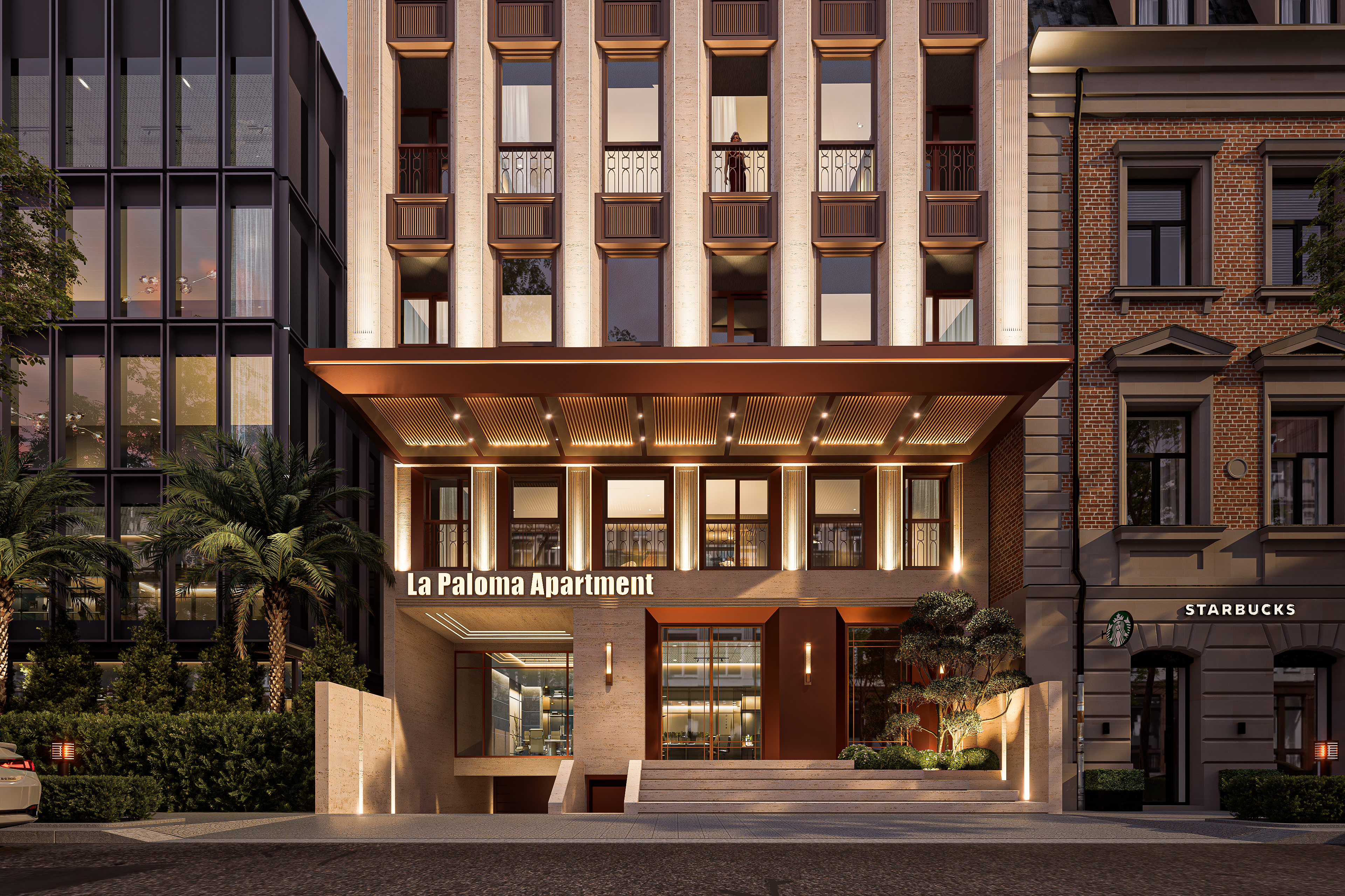 Morden mix Art Deco Apartment-0