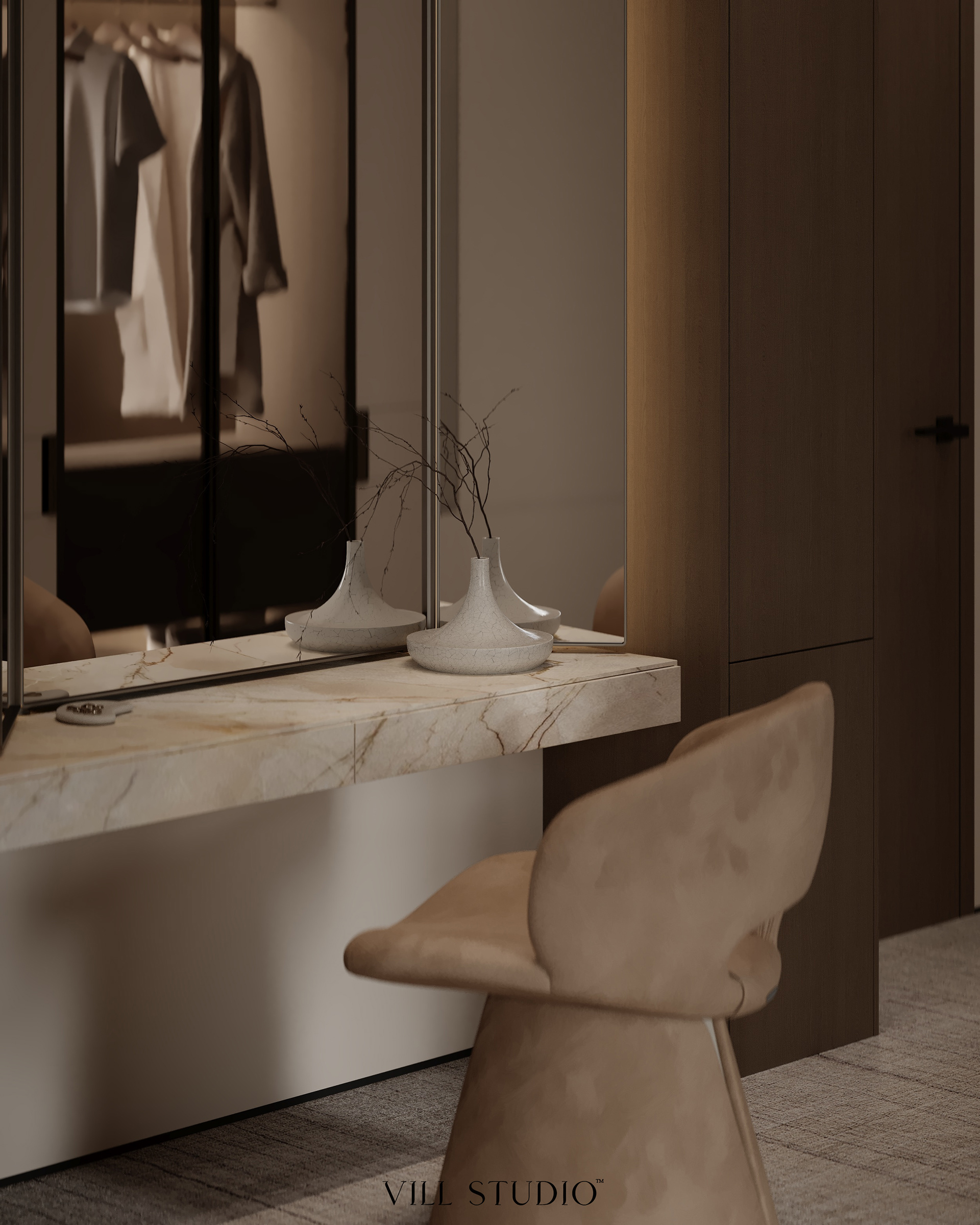 LUXURY MASTER BEDROOM INTERIOR | KSA-2