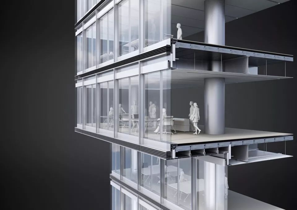 深圳宝安湾区产业投资大厦 | 空中花园与高效可持续设计-50