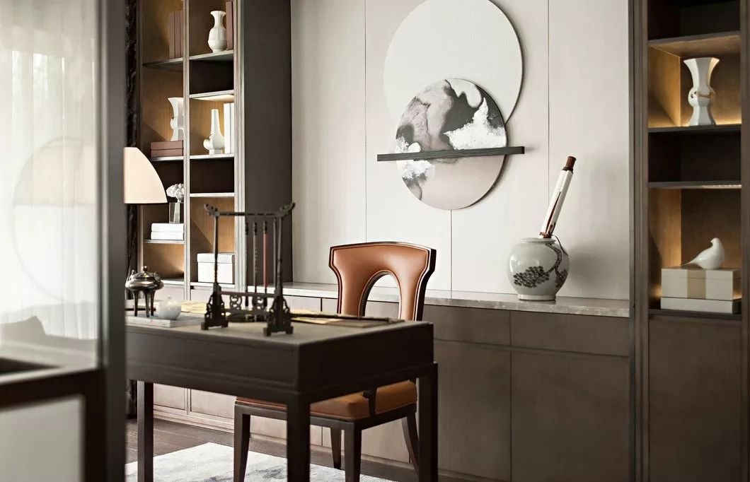 常德壹号府·新中式风格样板房设计丨中国常德丨伊派软装设计-96