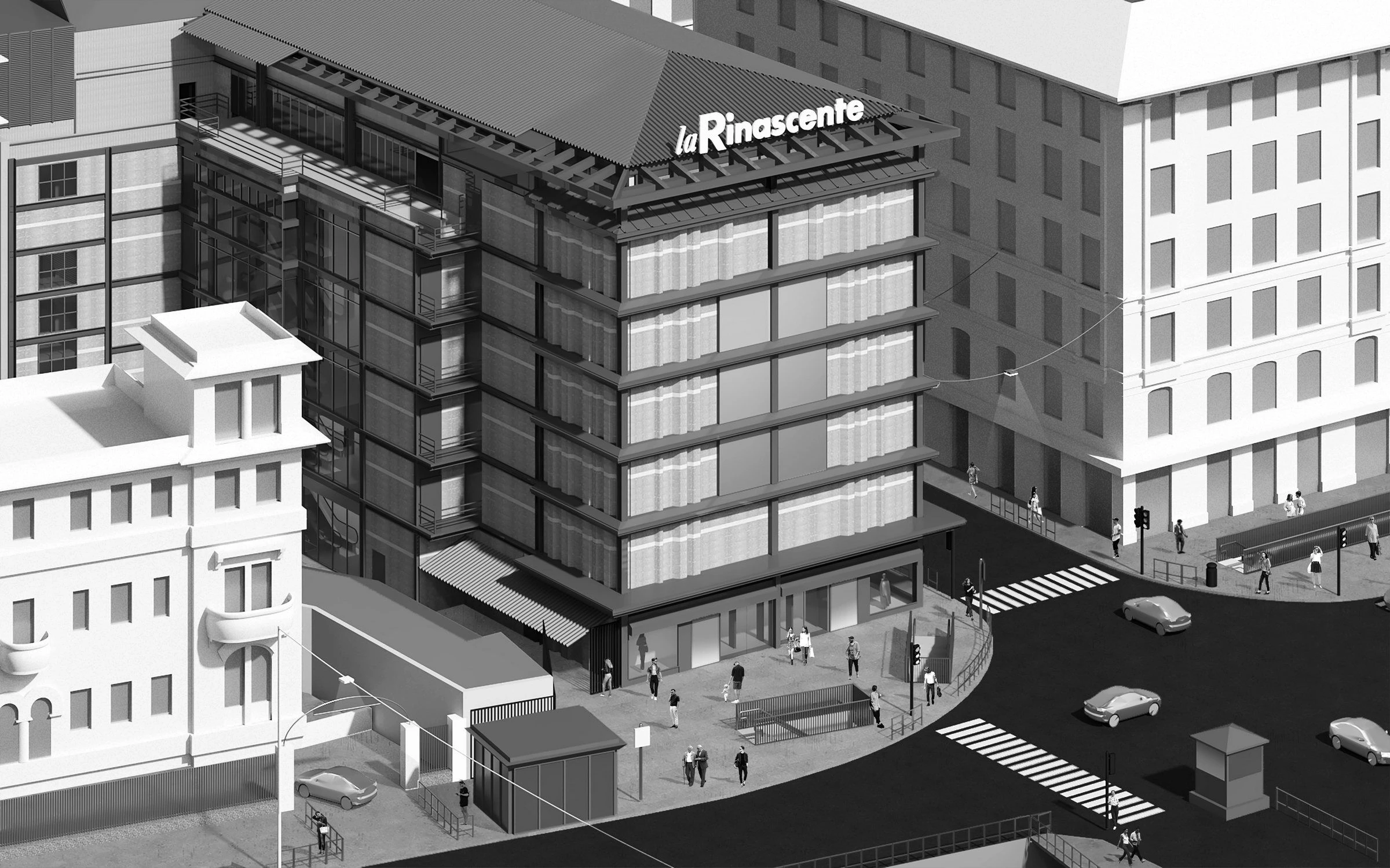 菲乌梅广场的文艺复兴百货丨意大利罗马丨2050+-50