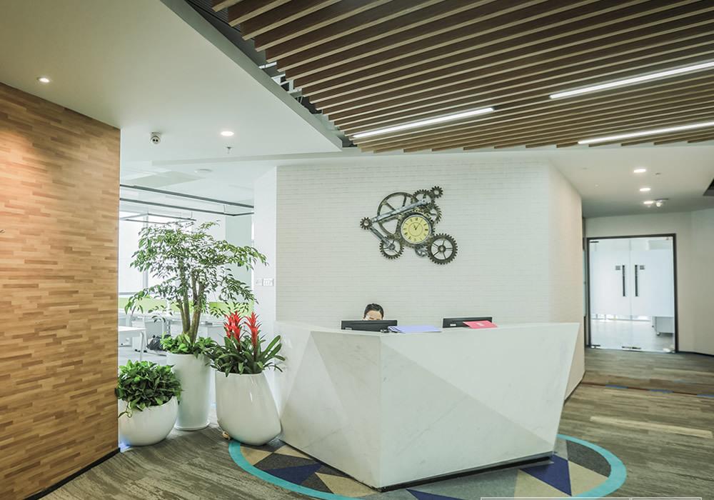 文思海辉办公室装修设计实景展示-8