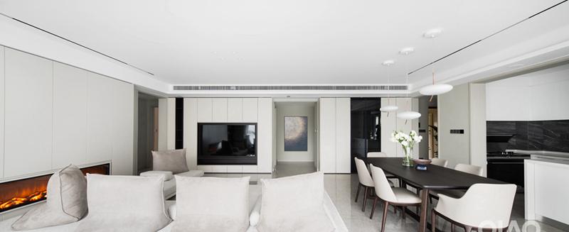 壹号湖畔现代风格平层装修-10