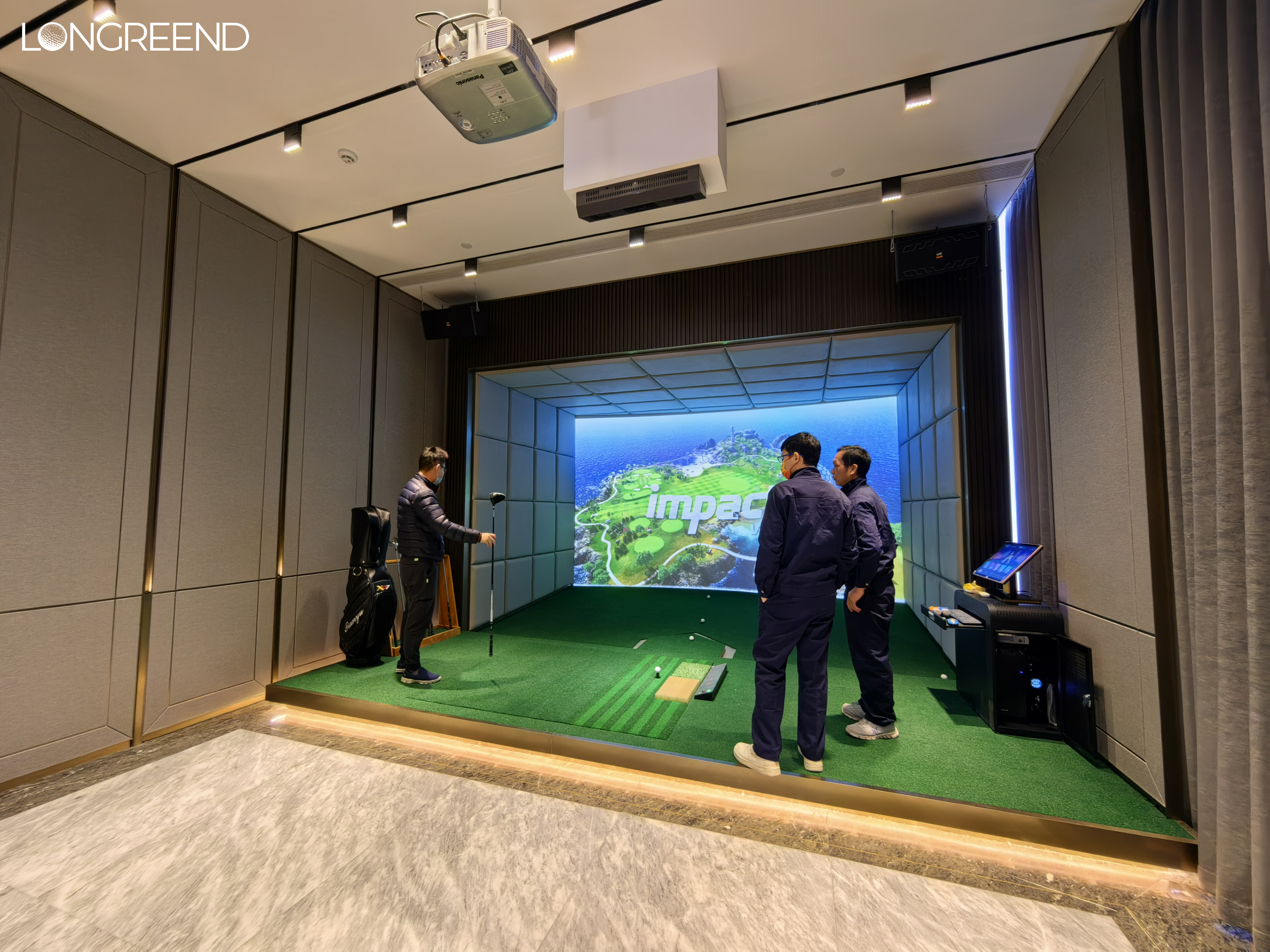 酒店室内高尔夫设施引入项目丨法国-17