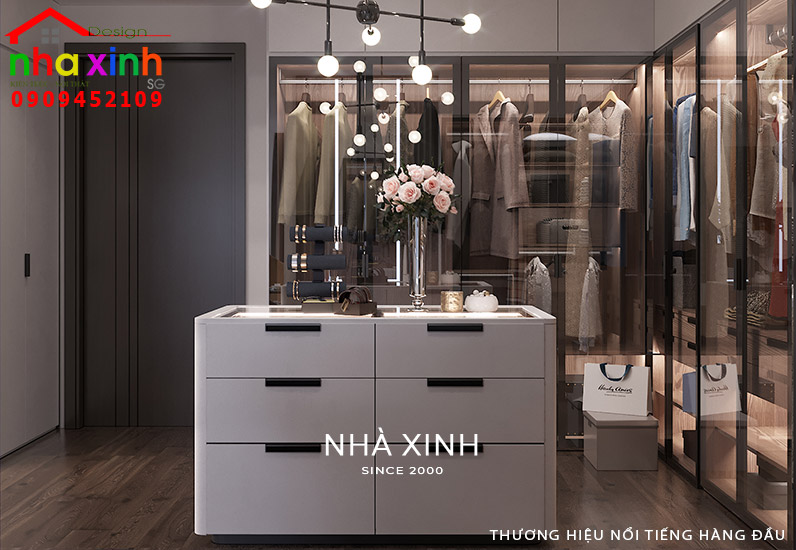 现代3层7·10m别墅设计方案丨越南丨Nhà Xinh（未明确对应中文,暂用原文）-44