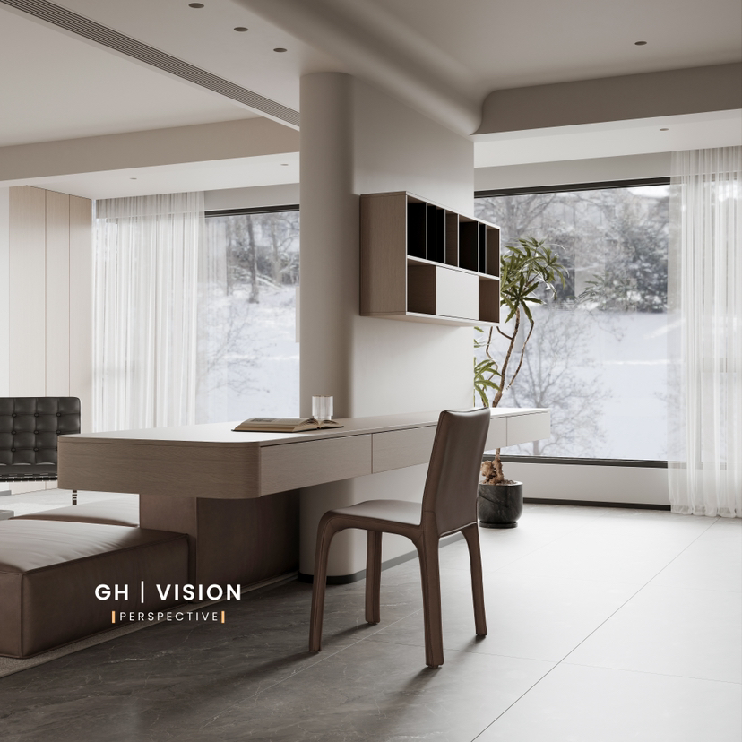 【GH｜VISION】意式/现代极简风格效果图最新出炉-2