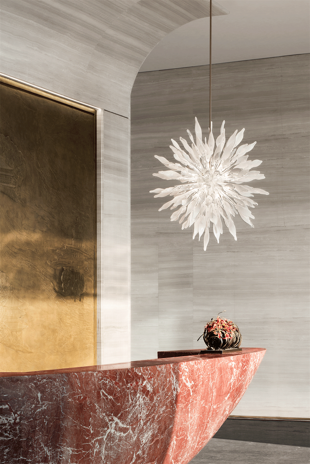 西安金地清峯上售楼处丨中国西安丨YuQiang  Partners 于强室内建筑师事务所-12