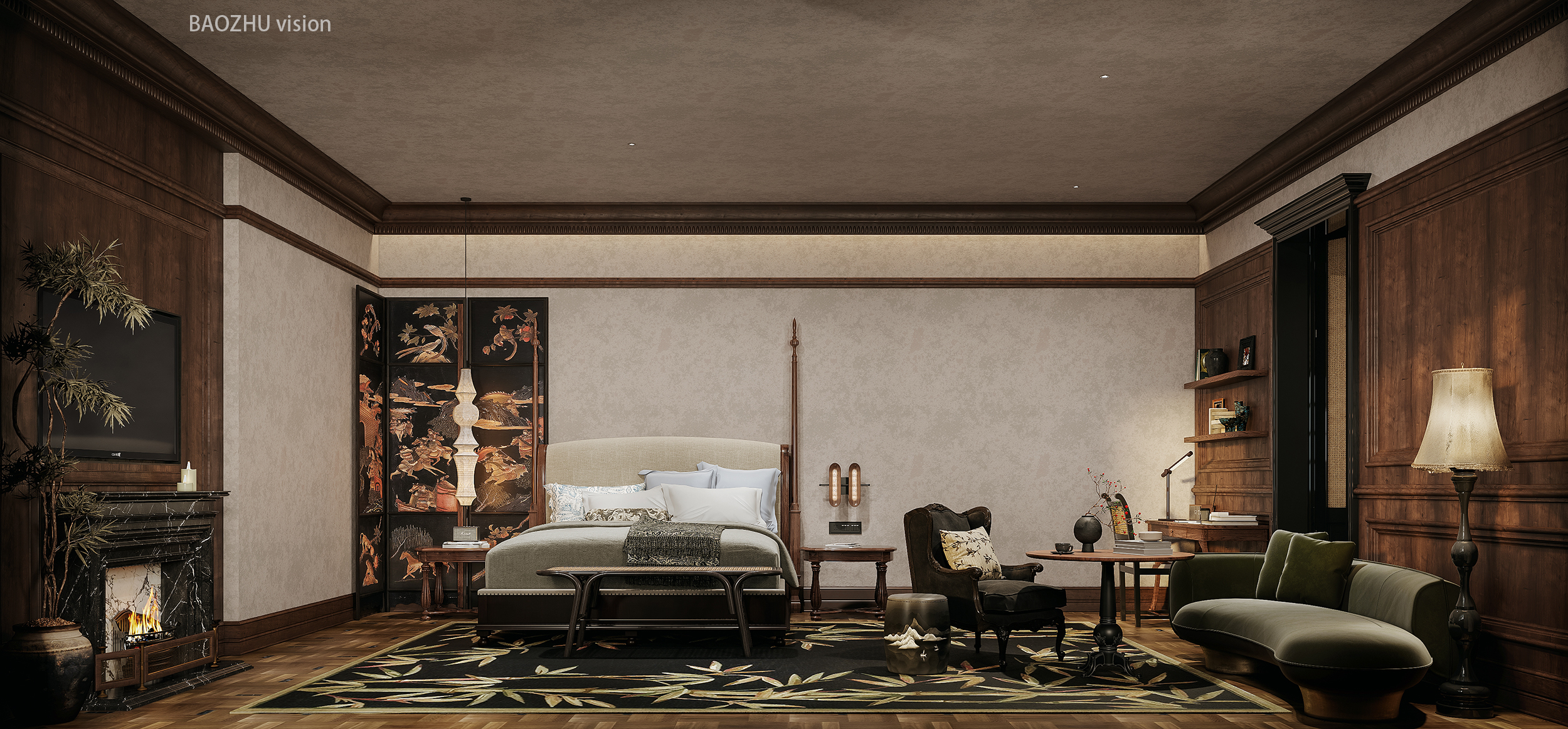 中山府酒店客房效果图方案丨中国中山-31