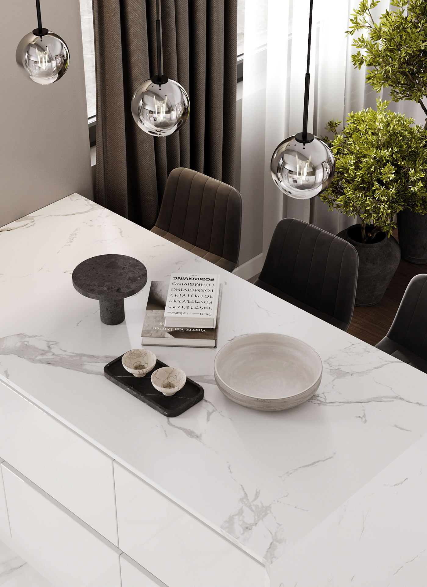 原木与高级灰 享受空间带来的欢畅-14