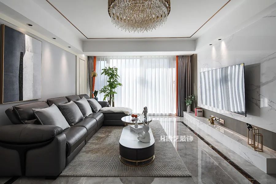 现代轻奢的盛大花园丨博艺装饰-4