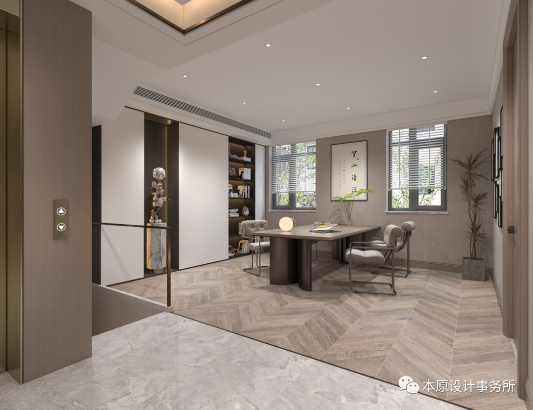 400㎡新中式别墅丨本原设计事务所-27