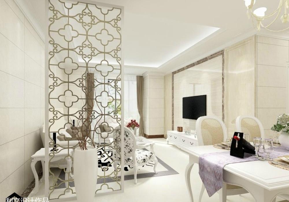 紫阳新苑简欧风室内设计-4