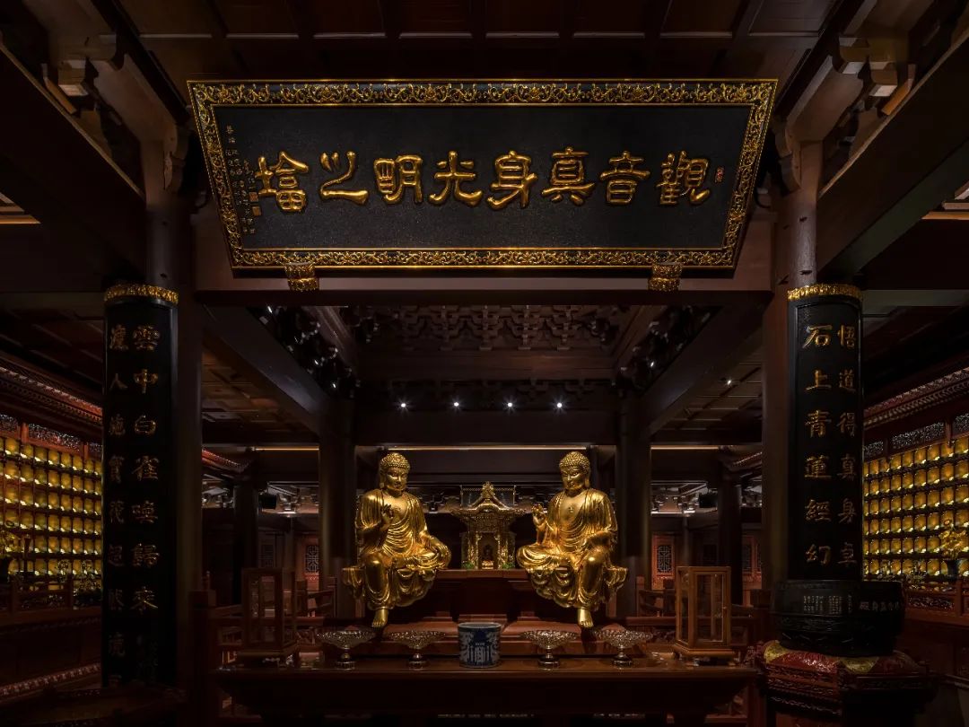 湖州白雀法华寺真身殿室内照明设计丨中国湖州丨栋梁国际照明设计(北京)中心有限公司-5