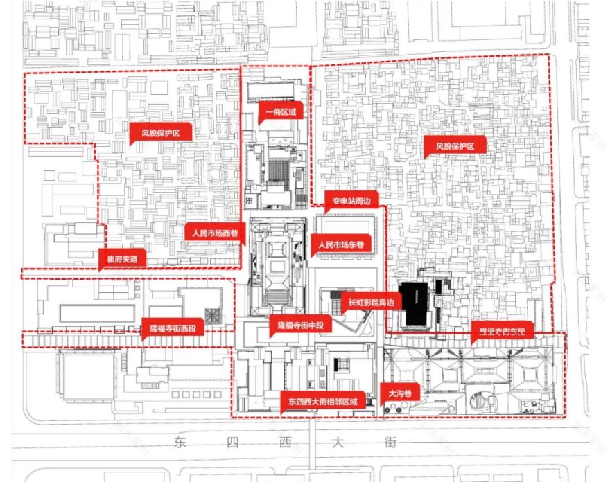 北京隆福寺片区室外公共空间更新设计-24