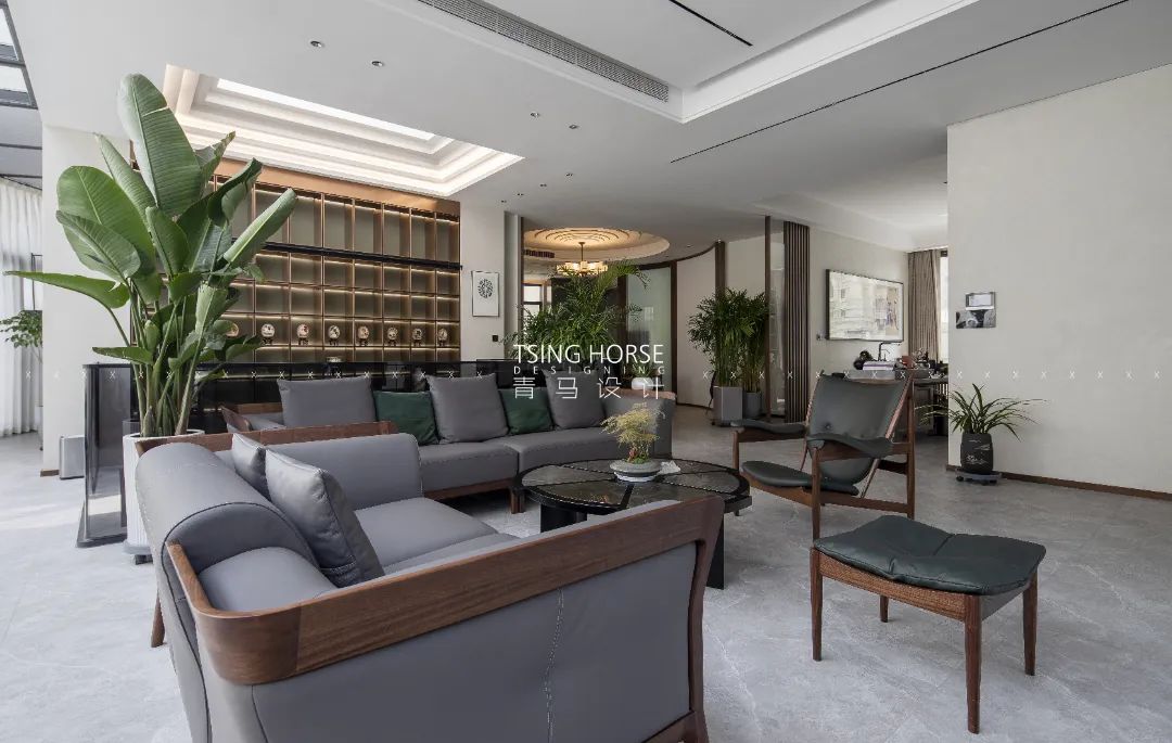 曲江名城440㎡去风格化设计丨青马设计-26