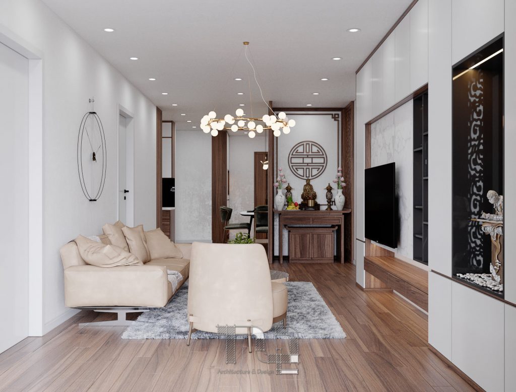 4044 Interior Apartment Scene Sketchup Model-1