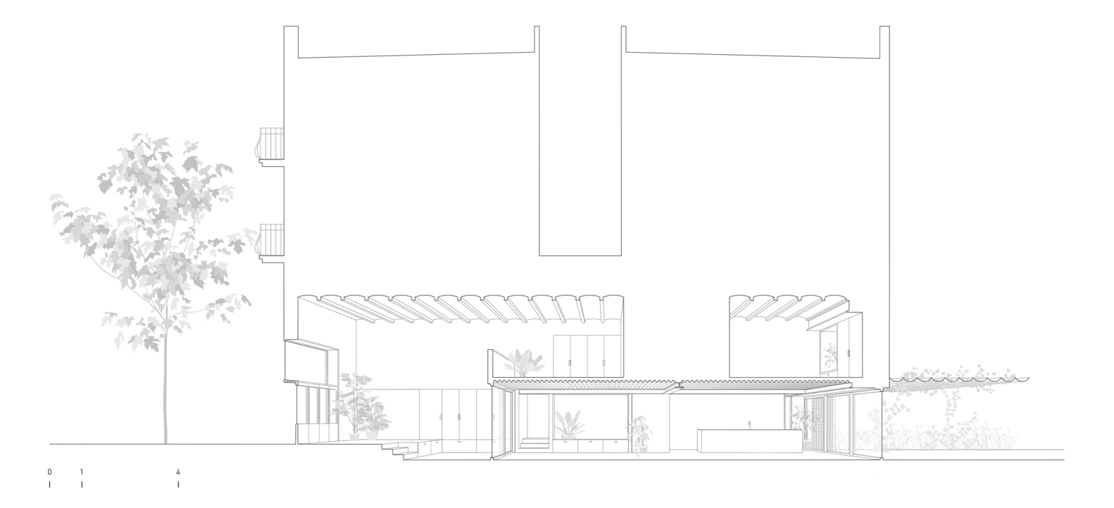 巴塞罗那废旧厂房变舒适住宅-43