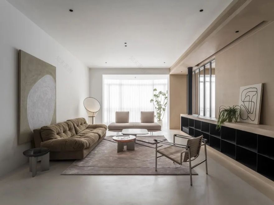 260㎡大平层,颠覆奢华,暖调极简 | 赫设计-26