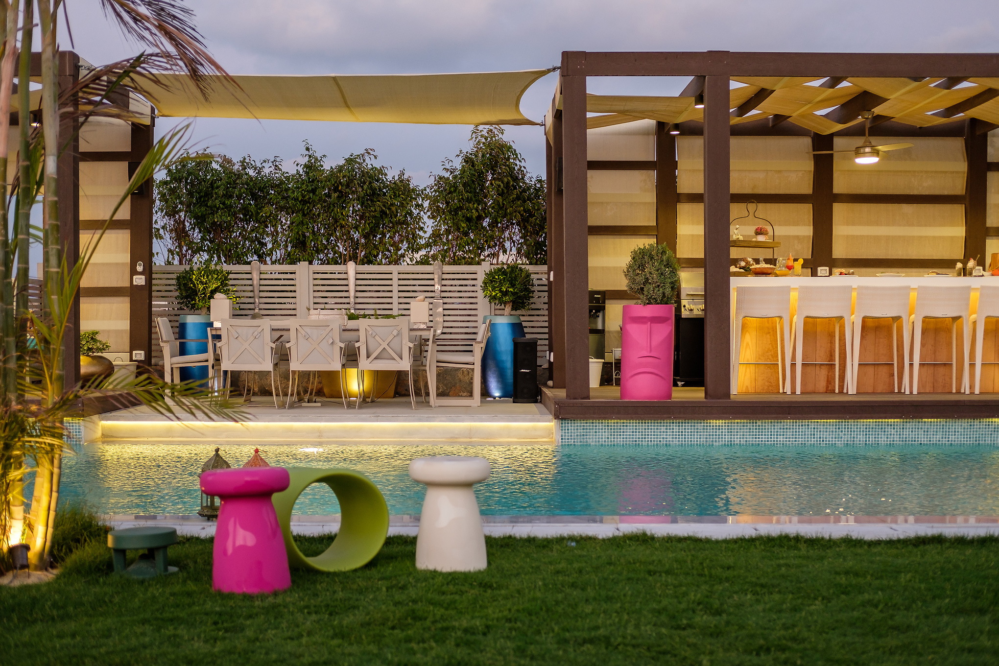 庄园白色别墅 S | SA Architects | 2020 | 埃及-50