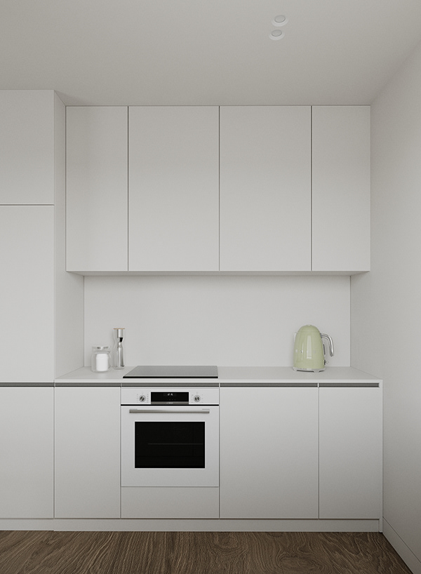 Minimalist Small Apartment | Warm Neutral Interior-7