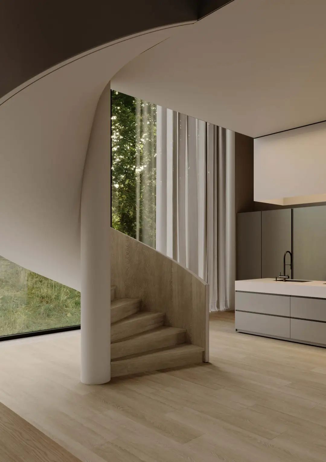 瑞典森林别墅丨Aleksandra Shevchenko-51