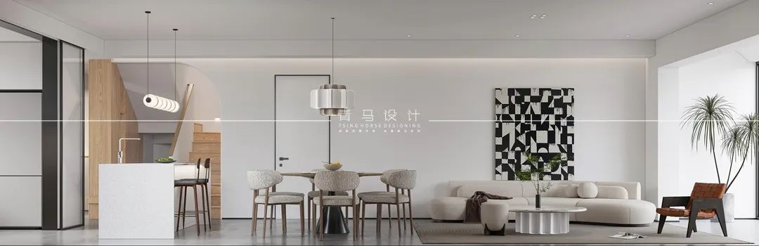 金辉江山铭著 · 现代自然风格的别墅设计探索丨青马别墅设计-29