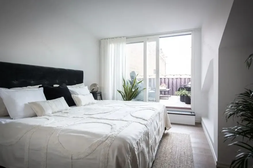 瑞典哥德堡绿色社区的现代家庭复式公寓-13