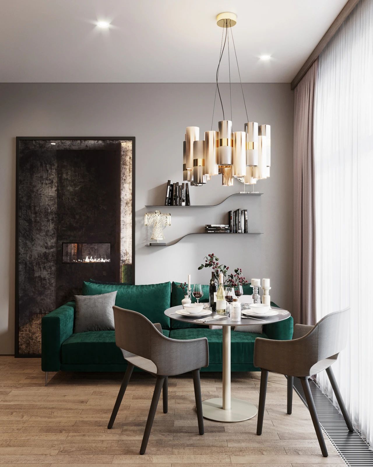 舒适家居空间设计丨Alexey Seldin-43