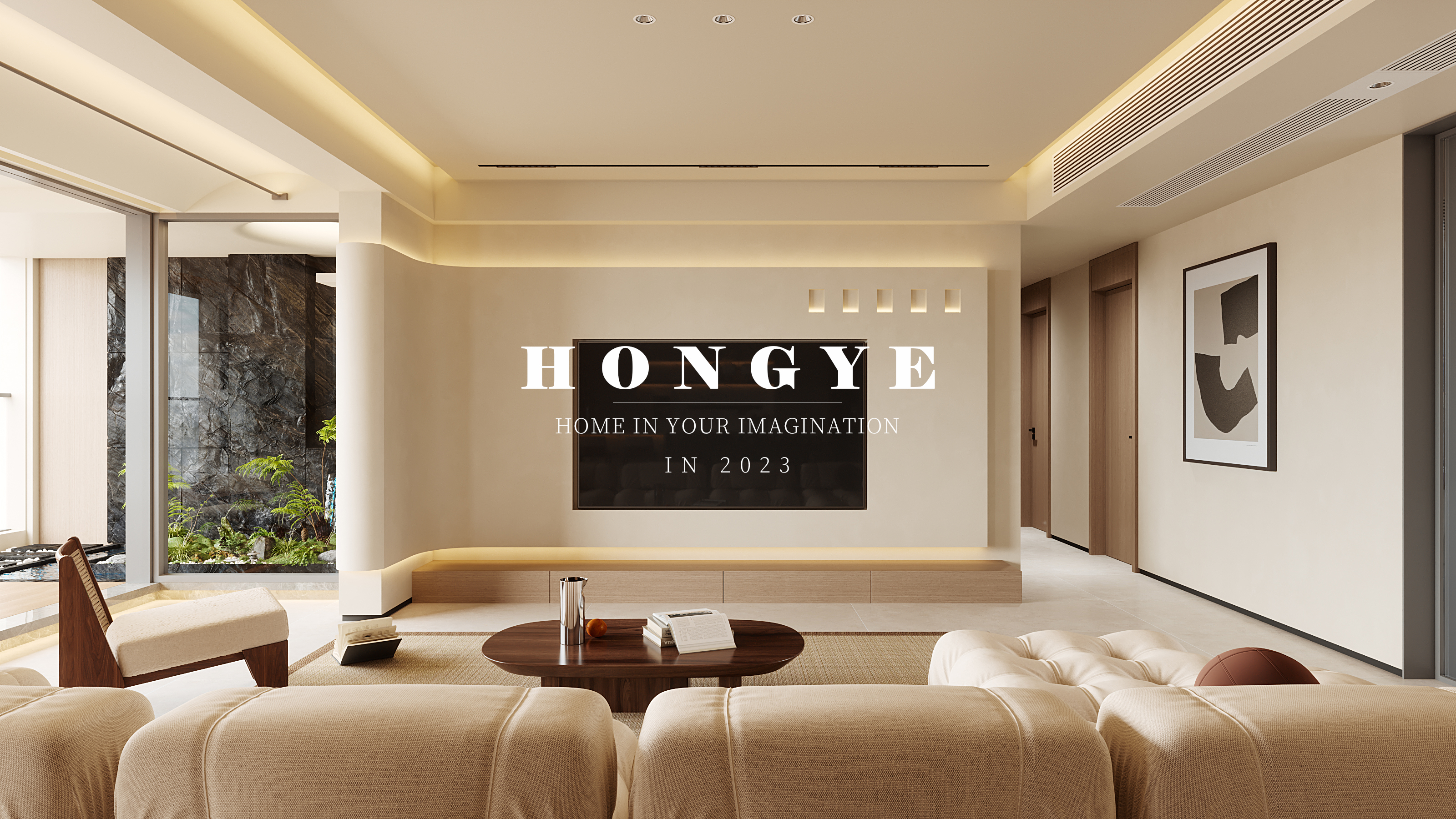 鸿烨表现|现代简约奶油风-3