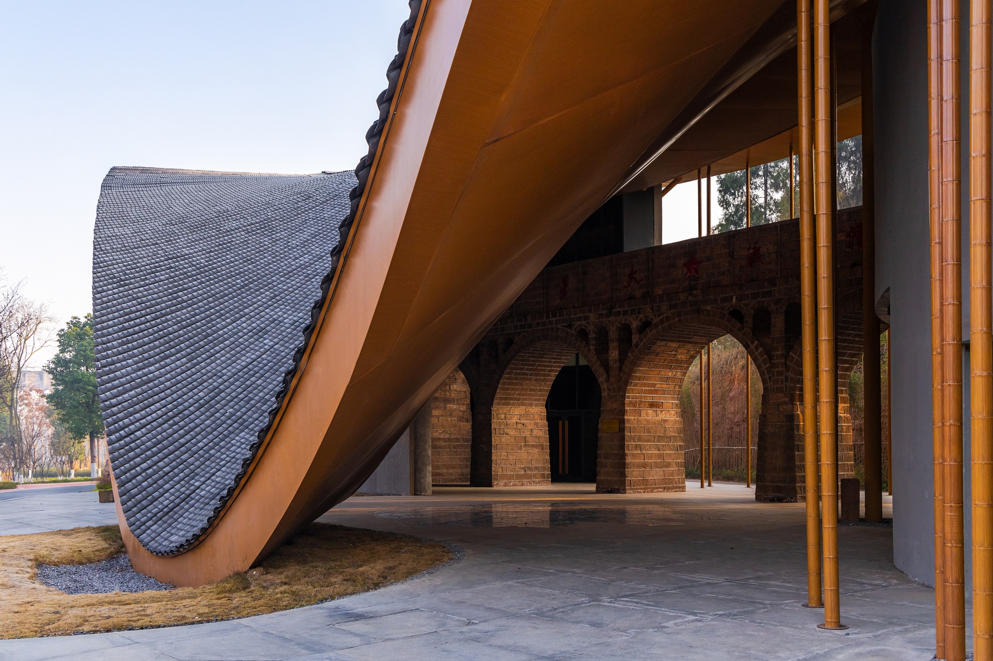 Renmin Canal Water Conservancy Culture Zhongjiang Memorial Hall / AOMOMO Studio, Shanghai Jiao Tong University-31