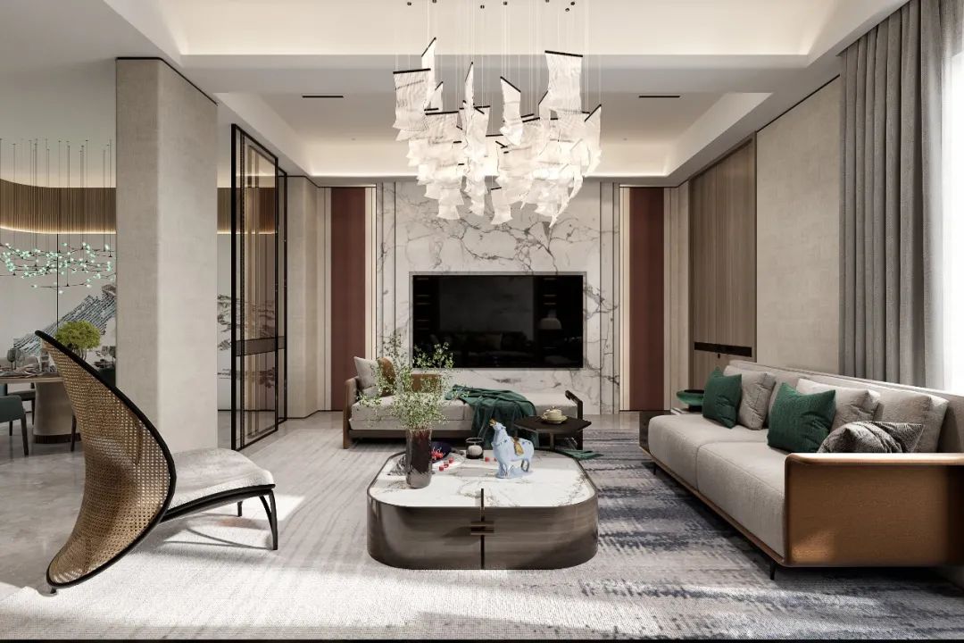 佘山一品新中式设计 | 融合传统与现代,展现高级美-1