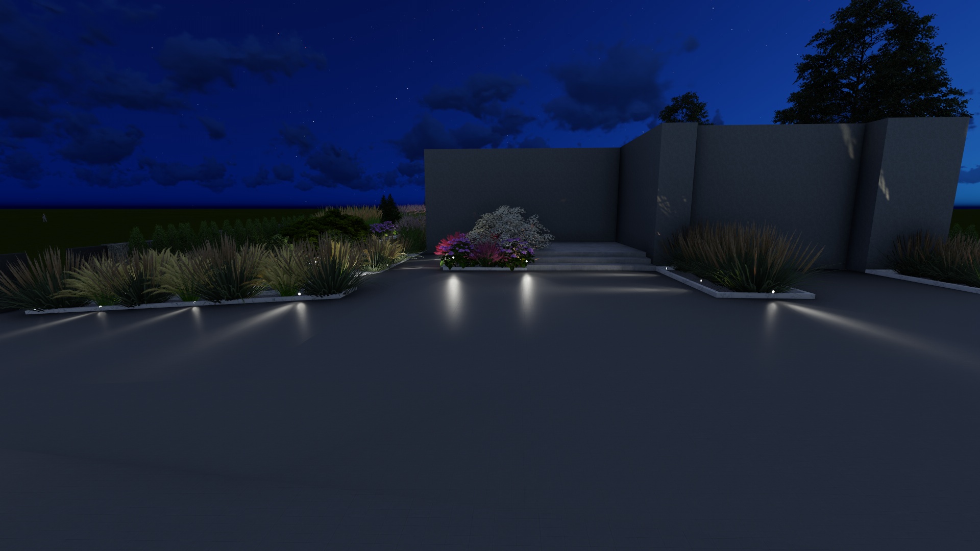 simple modern garden-8