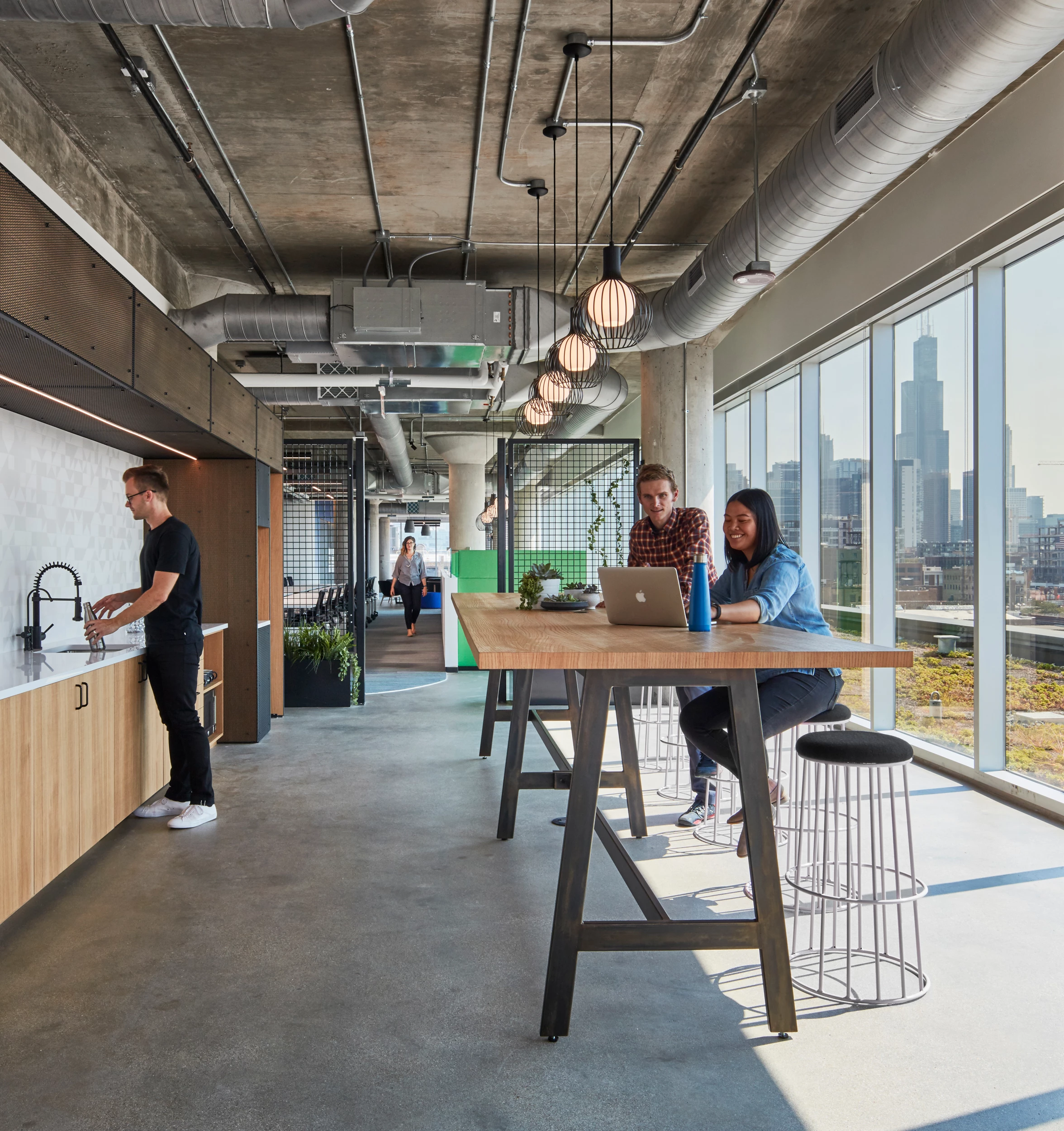 芝加哥 Glassdoor 办公室——现代都市中的活力空间-27