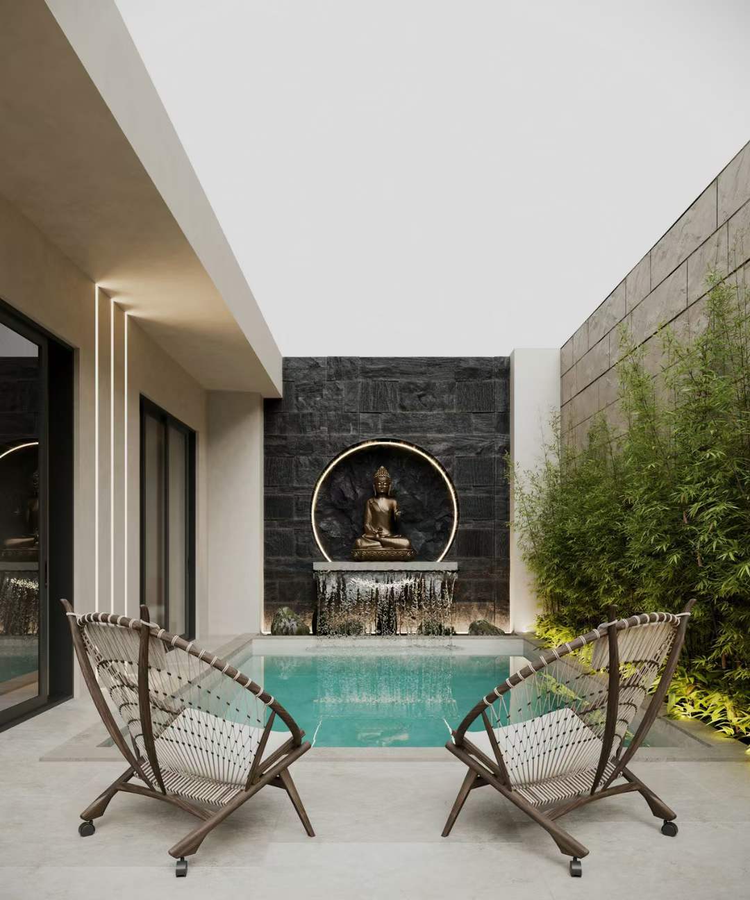 日式风住宅空间-2