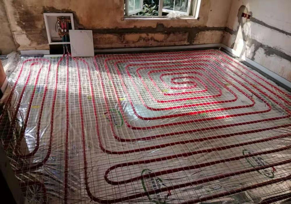 
上海闵行虹梅路3001弄水地暖安装效果图 -13