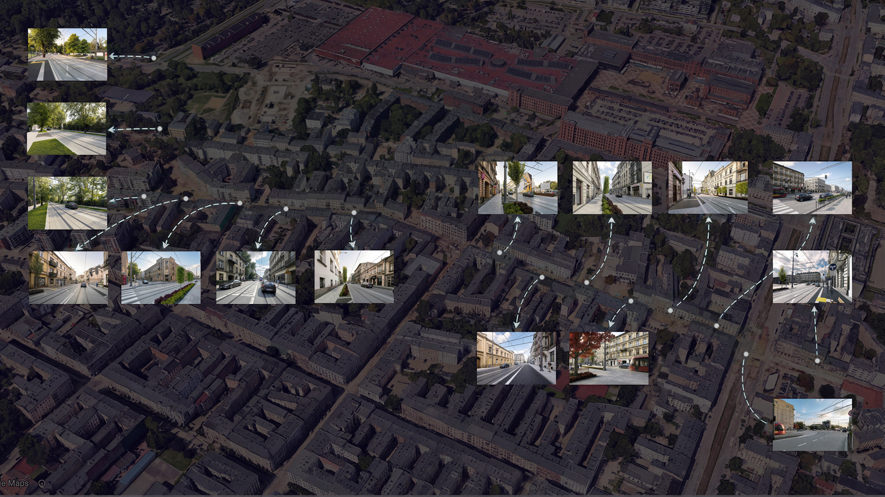 Łódź的Legionów和Cmentarna街道重建可视化丨波兰罗兹-6