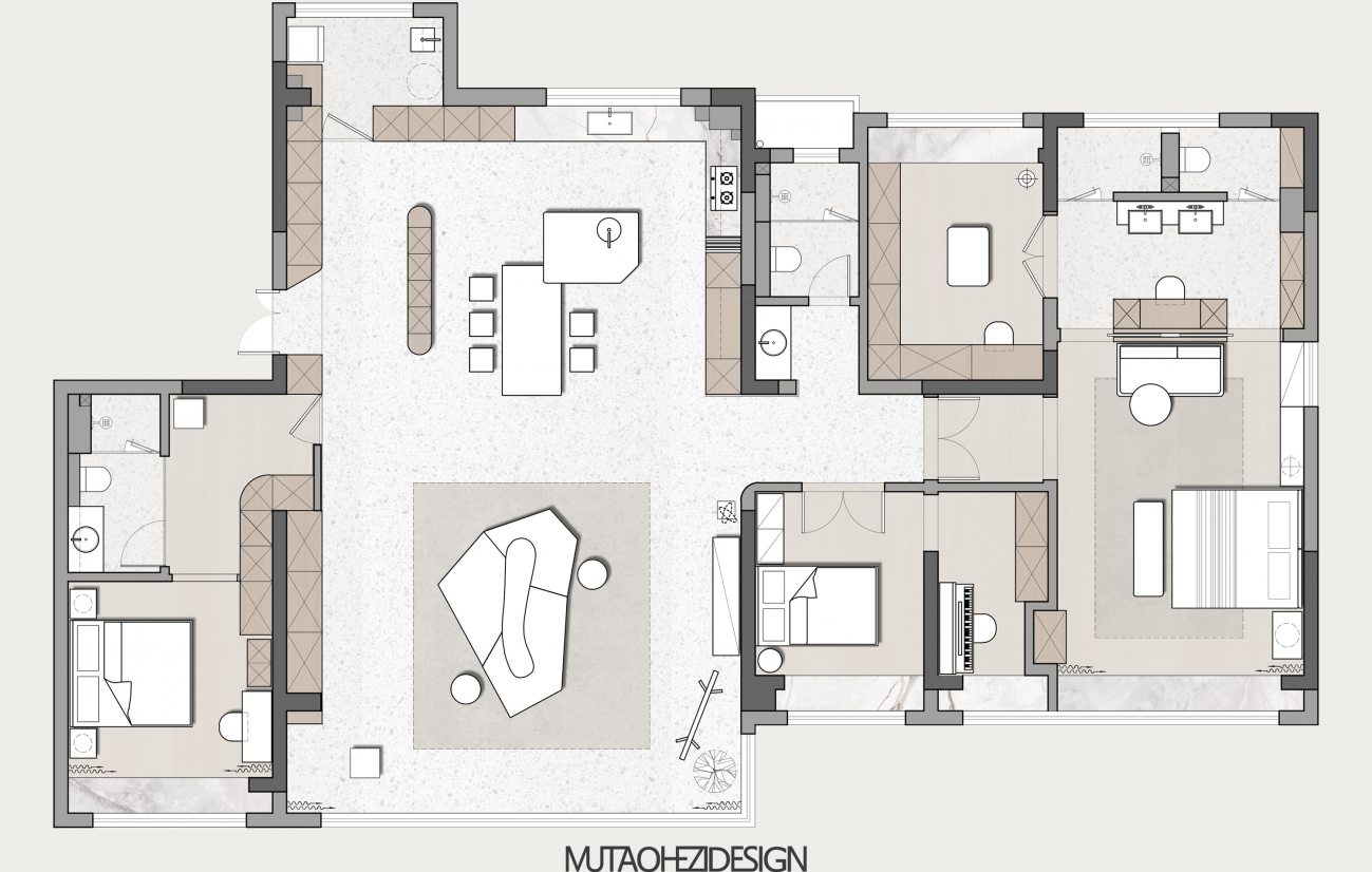 木桃盒子 · 苏州颐和源璟248m²大平层丨中国苏州-3