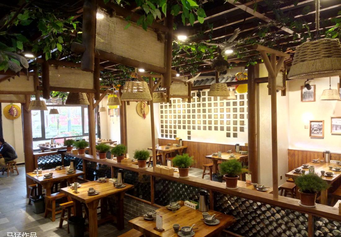 
周口粗粮饭店施工设计 -7