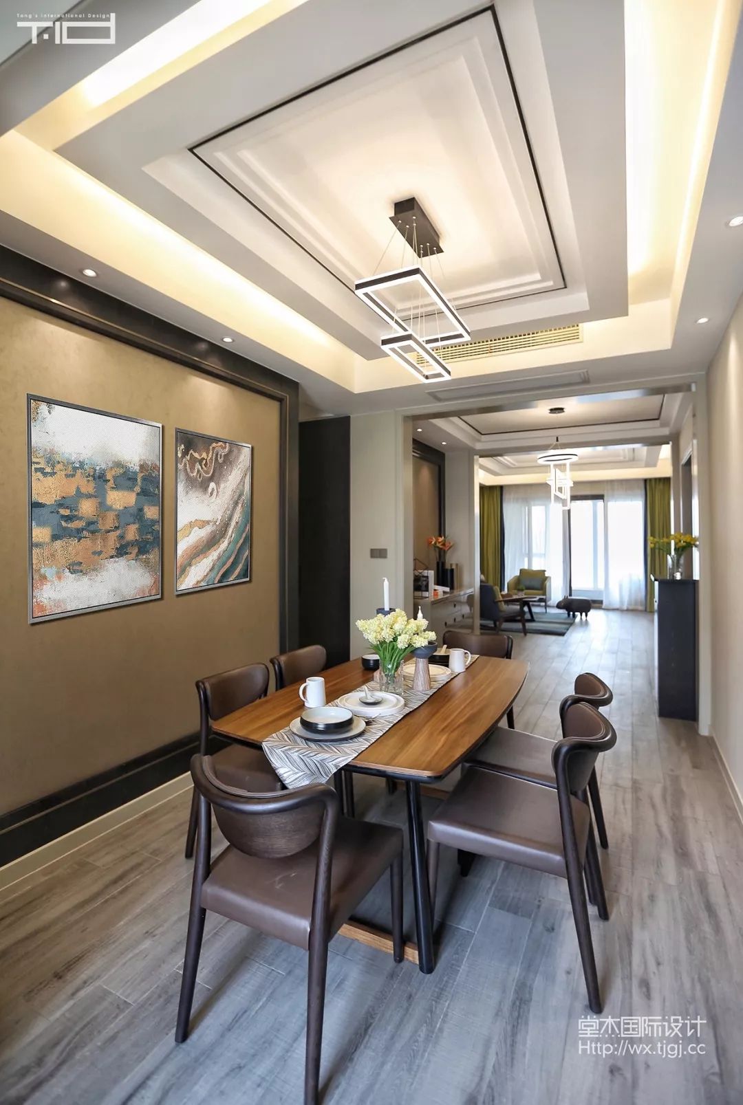 无锡现代简约家居，色彩跳跃打造舒适空间-50