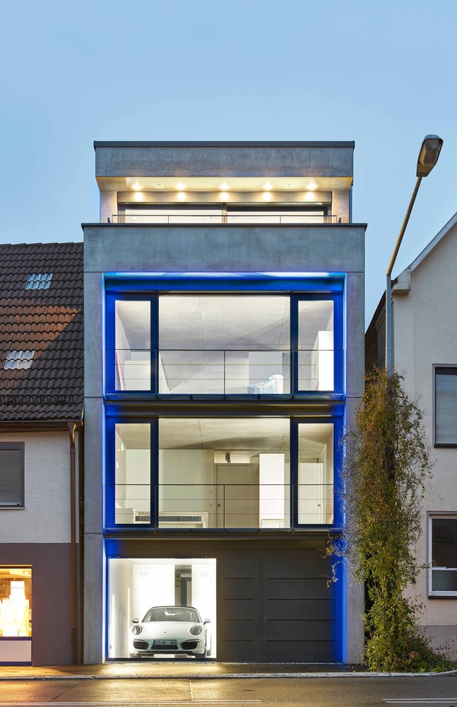 混凝土与木匠家具的完美融合-25