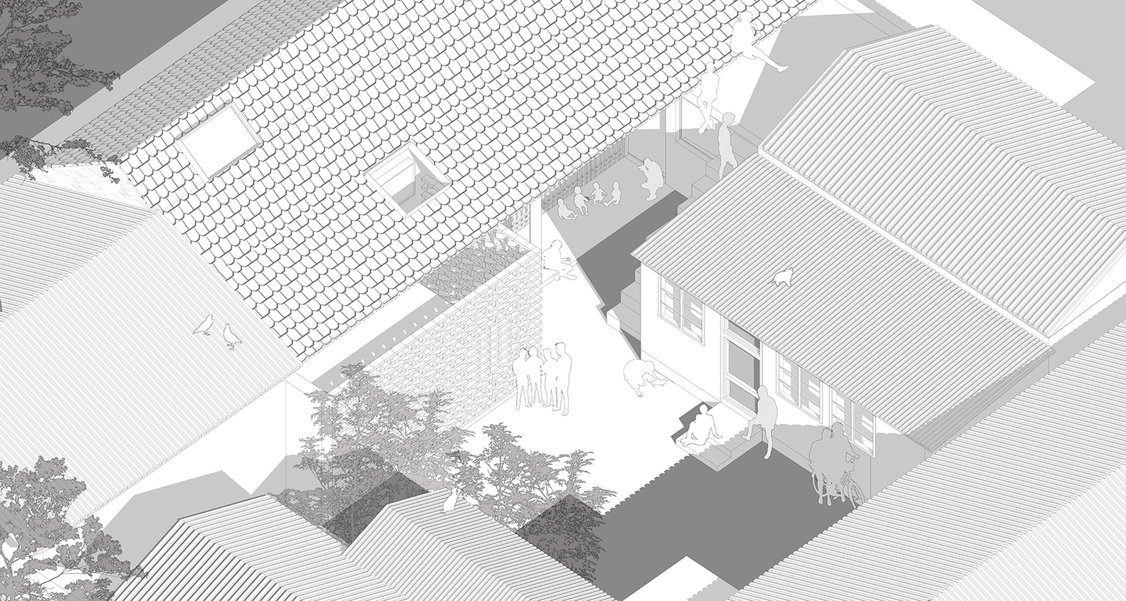 V House of Dashilar 极简现代宜居空间-31